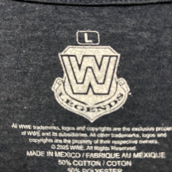 Stone Cold Steve Austin Flaming Skull WWE Legends T-Shirt L - Picture 4 of 4